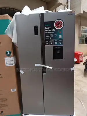 Hisense Spacious 519l Side-by-Side Refrigerator Rc-67ws