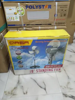 Qasa's Best-Selling 18" Standing Fan - QSF-18721 Eco