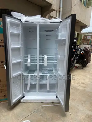 Smart Storage, Cool Design - Hisense 516l Side by Side Fridg