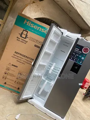 Chill Smart With Hisense 516l Side by Side Refrigerator