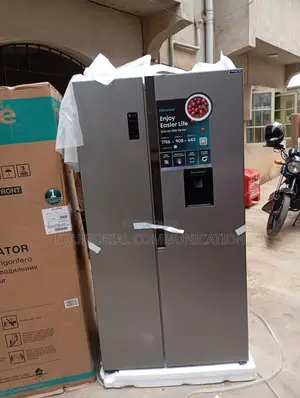 Hisense Rc-67ws Side by Side Refrigerator With Dispenser