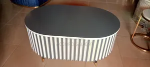 Unique Oval Center Table With Drawer