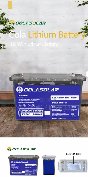 3.6kwh Lithium Battery Cola Solar