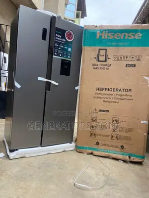516l Side by Side Fridge - The Hisense Way With Digital Disp