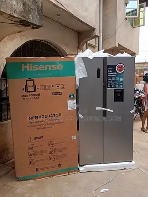 Hisense Side by Side Deco-Inspired Refrigerator Rc-67ws