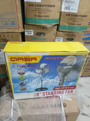 Sturdy and Stylish: Qasa Standing Fan 18"