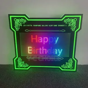 Night Club Programmable Led Marquee Digital Screen Board