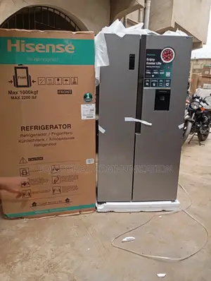 Hisense Side by Side Frost-Free Refrigerator Rc-67ws