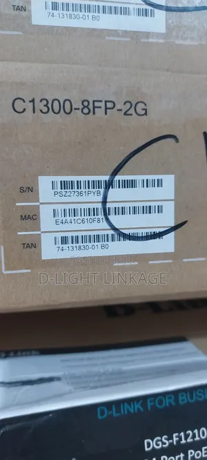 Cisco 8port Gigabit and Poe Managed Switch