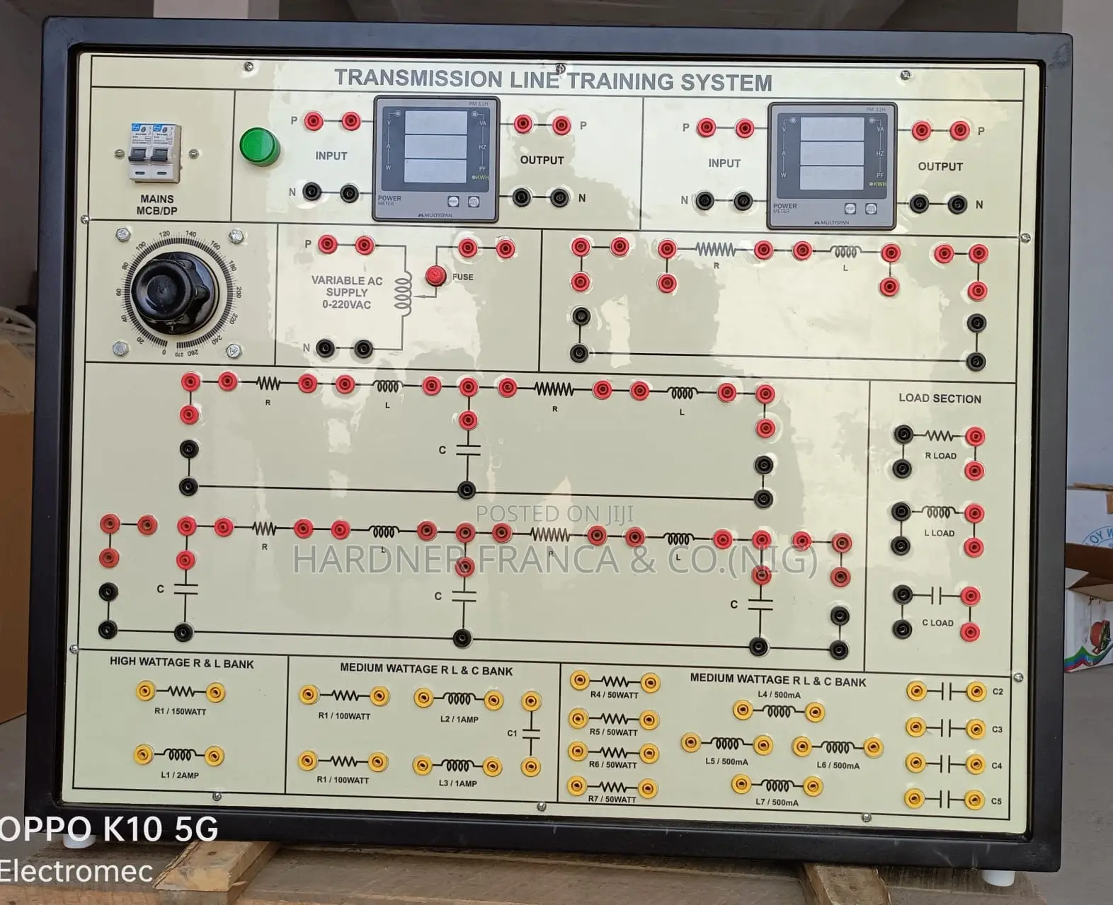 Transmission Line Training System