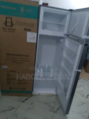 Hisense Ref240dr – Sleek Silver Finish Fridge