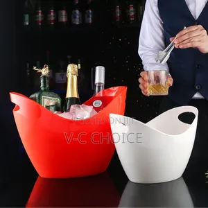 Ice Bucket Large Capacity Wine Chilling Bucket Anti-fall