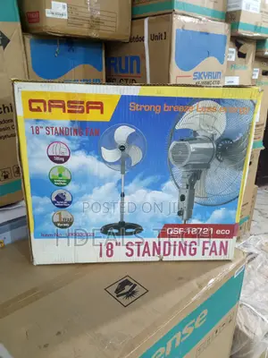 Qasa Eco 18-Inch Fan - Low Noise,High Power
