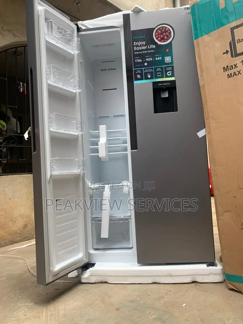 Store More With Hisense 516l Side by Side With Dispenser