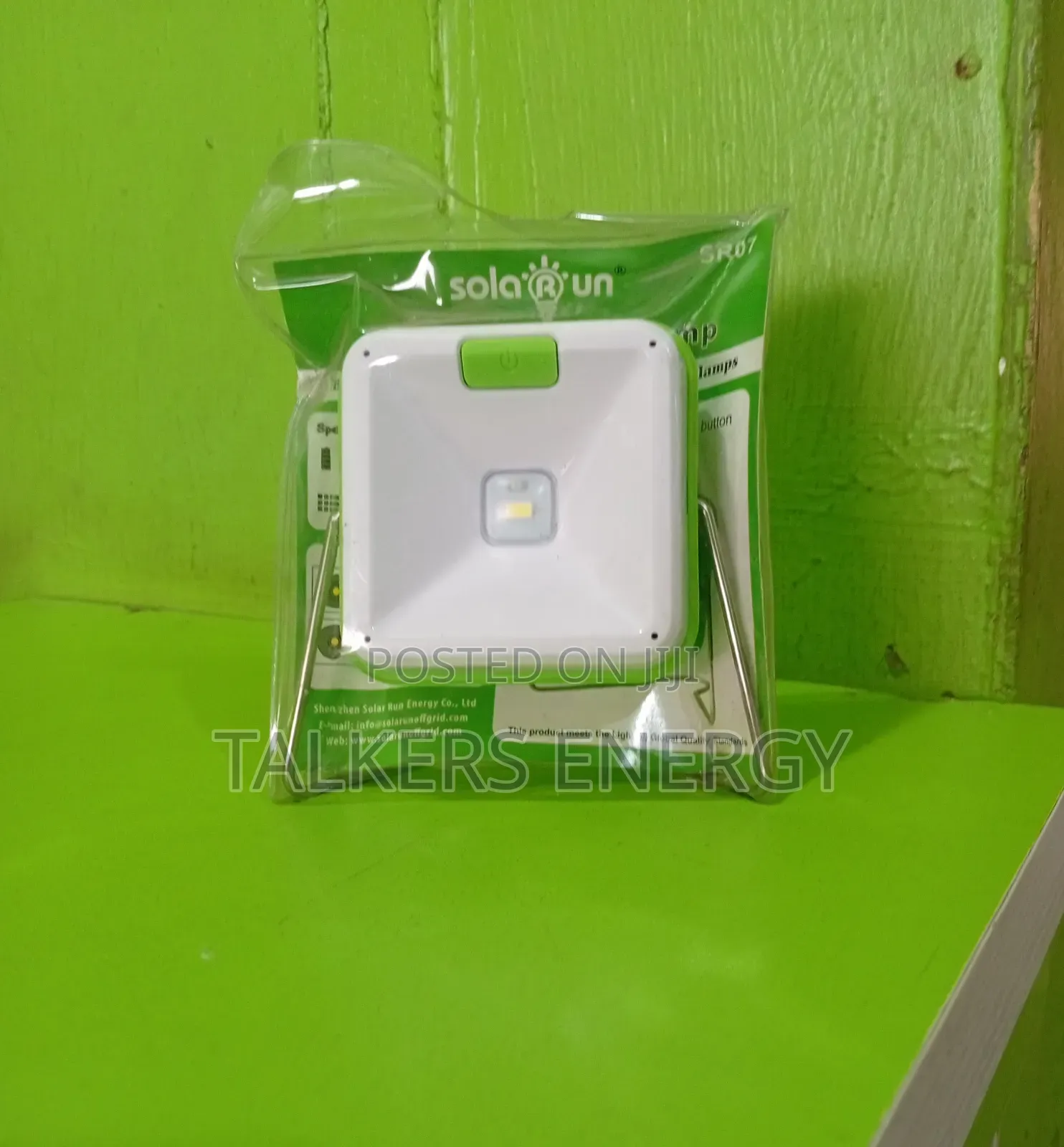 Solar Rechargeable Lamp