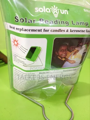Solar Rechargeable Lamp