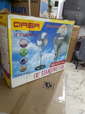 Qasa Standing Ifan 18" Stay Cool in Style