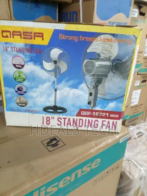 Qasa 18" Fan With Wide-Angle Oscillation
