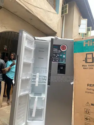 Experience Smart Living: Hisense 516l Side by Side Dispenser