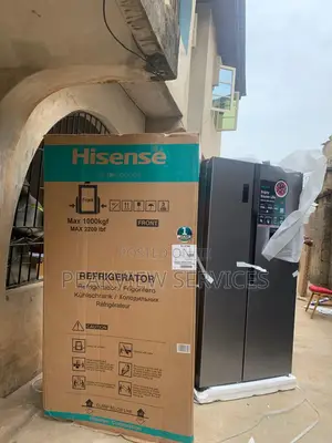 516l Fridge by Hisense Side by Side With Dispenser Rc-67wc