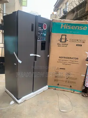 Cooling Innovation: Hisense 516l Side by Side With Dispenser
