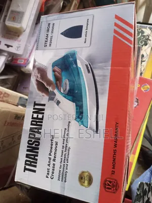 Transparent Steam Iron