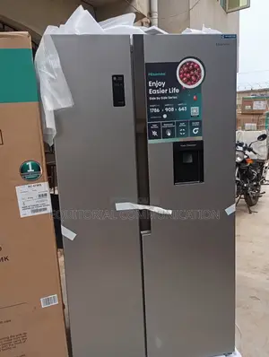 Hisense Side by Side Explosion Prove Refrigerator Rc-67ws