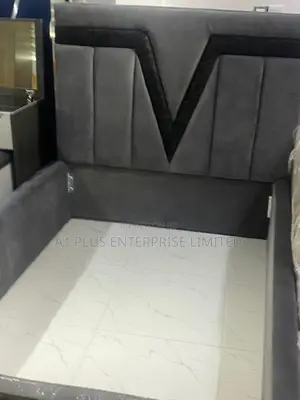 4&Half Dark Grey Bed