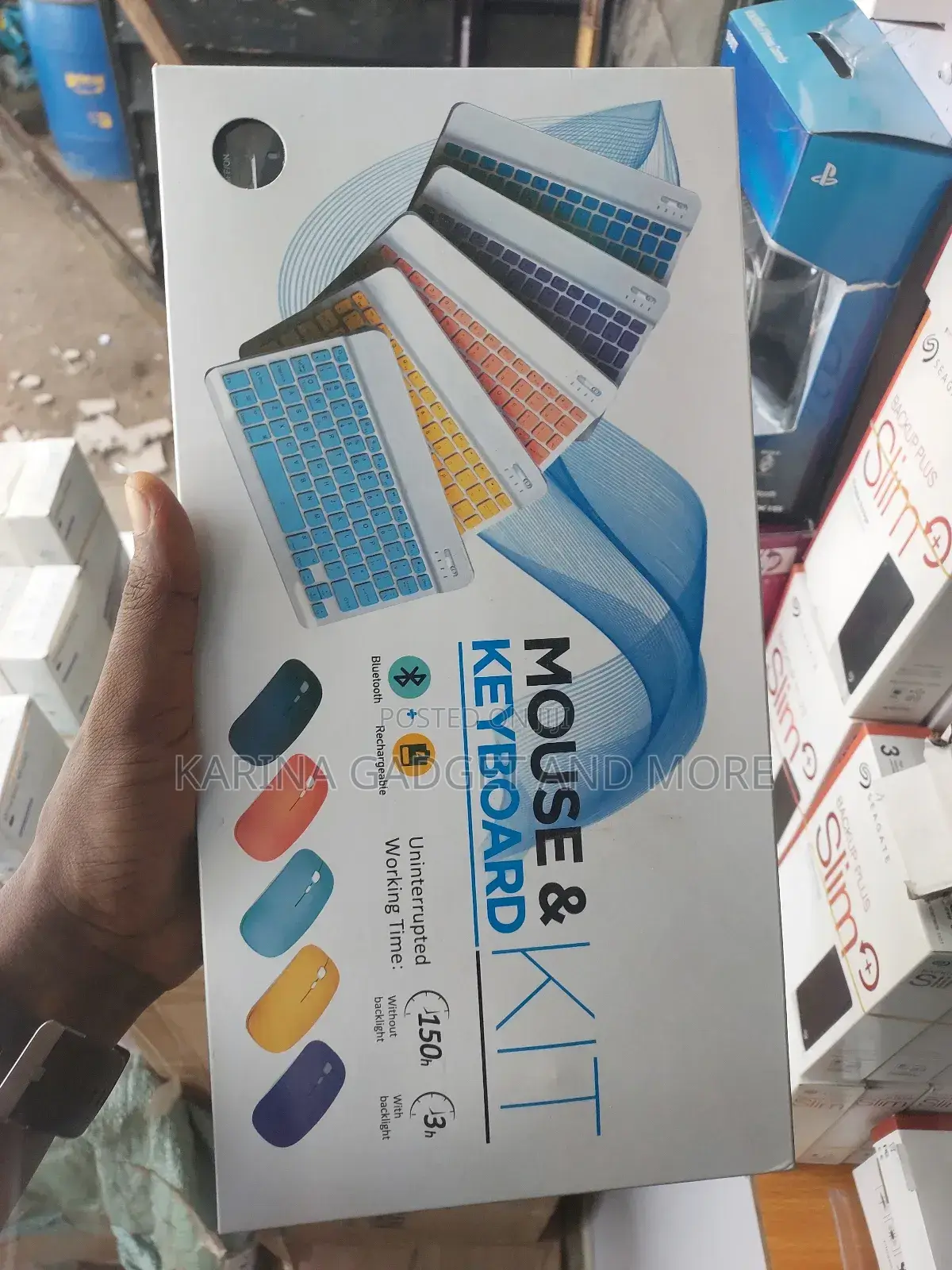 Wireless Mouse and Keyboard Kit