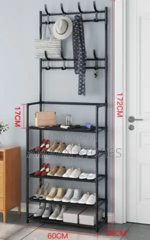 5layer Floor Shoe and Hat Rack