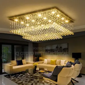 Crystal Rain Drop Luxury Chandelier Light for Your Sitting Room