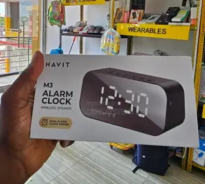 Havit Table Top Bluetooth Speaker With Alarm Clock