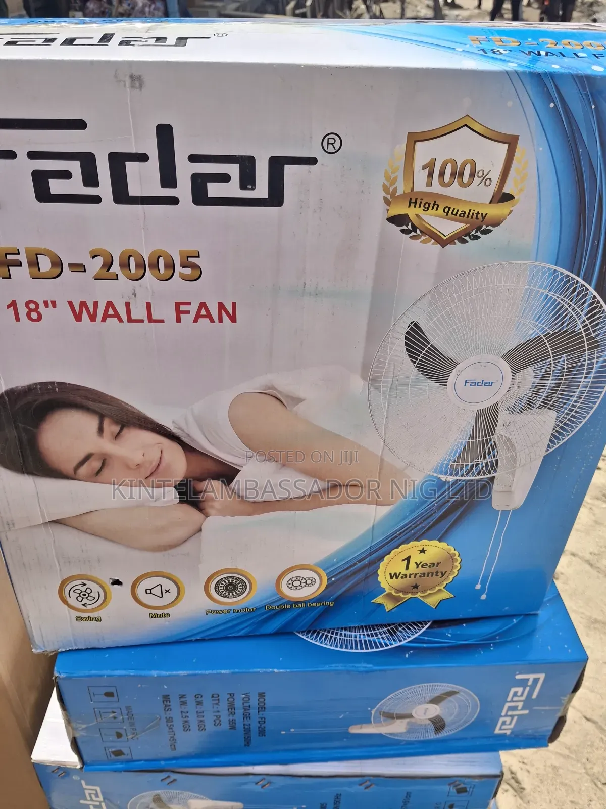Fadar 18" Wall Fan - Fd 2005