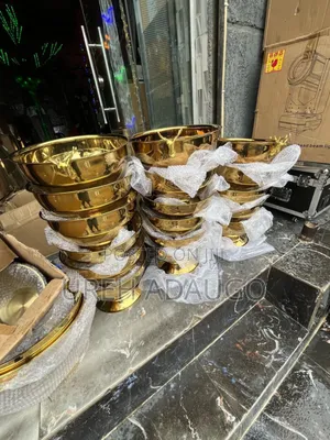 Champagne Bucket Gold and Silver
