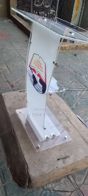 High Quality Executive Unbreakable Acrylic Pulpit for Church