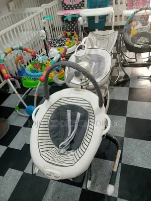 Us Used Graco Soothe Sway Lx Baby Swing With Bouncer