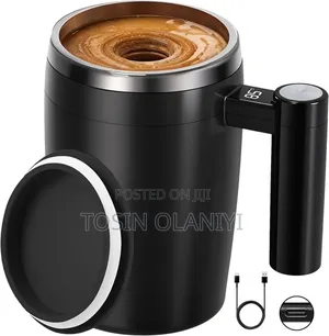 Stainless Automatic Self Stirling Mug
