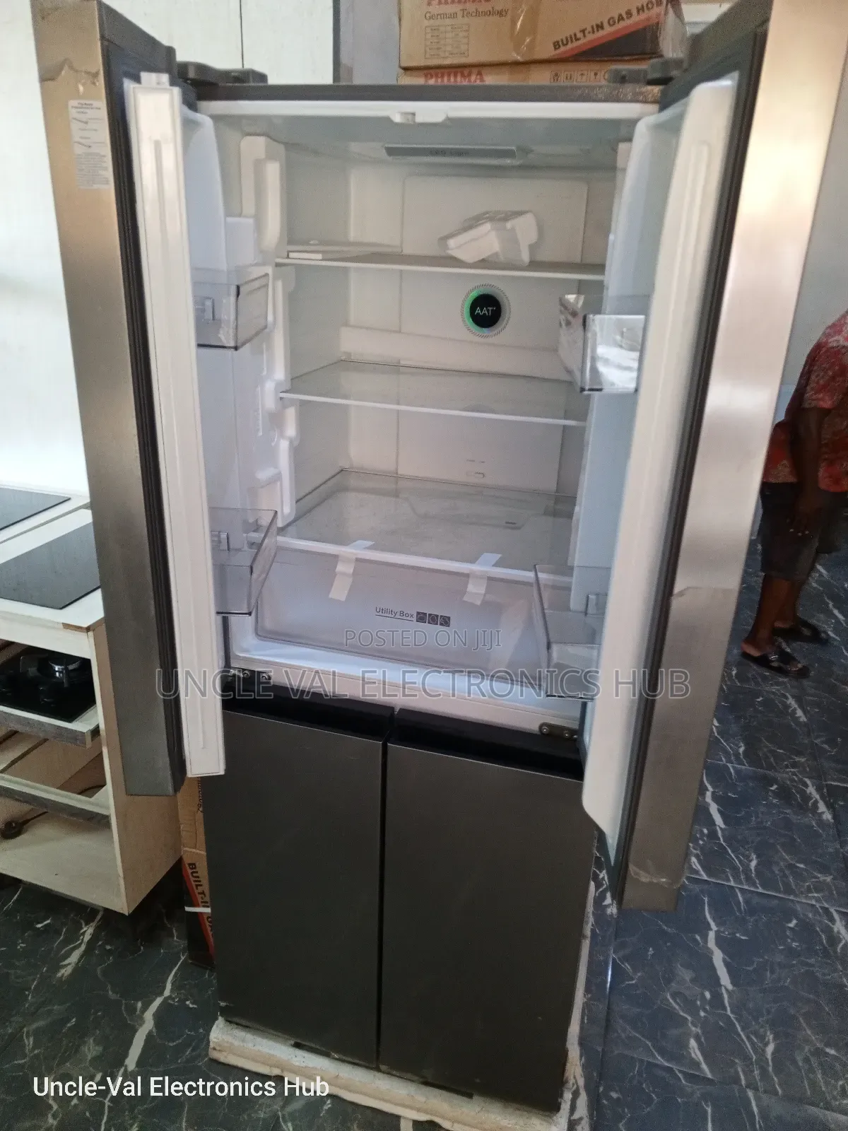 Phiima 4-Doors Inverter Side by Side Fridge