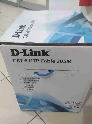 Dlink Cat6 Utp Network Cable Pure Copper 305m 23 Awg
