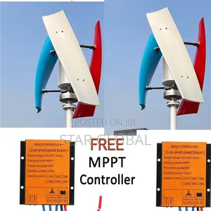 Small Footprint, Massive Power: 5000w Vertical Wind Turbine