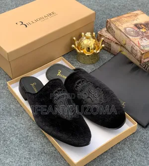 Billionaire Classic Suede Luxury Half Shoe
