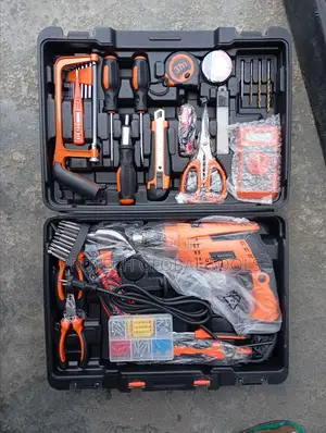 Set of Electrical Tools Box With Drilling Machine