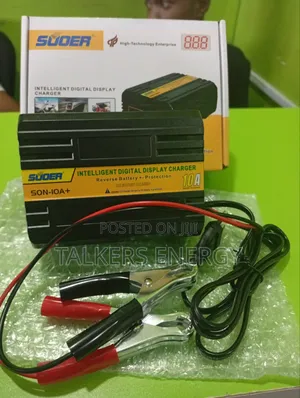 Digital Display Battery Suoer Charger Son -12v 10a