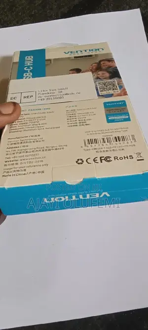 Vention Usb C Hub (Pd 100w)