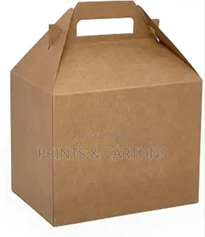 Brown Paper Gable Box. #11