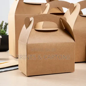 Kraft Paper Gable Box for Parties!