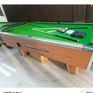 Everlast 8fit Marble and Coin Operated Snooker Table