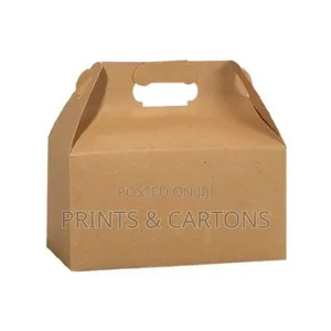 Kraft Paper Lunch Box. #45