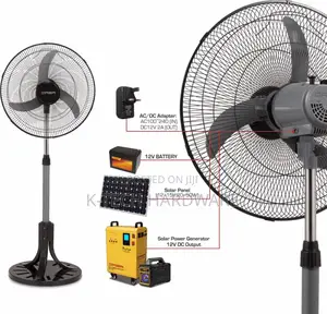 Qasa 18 Inchs Ac/Dc Standing Fan QSF-18yoga , With Ac/Dc Adapter
