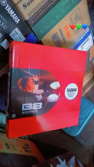 B8 Sabian Set of Cymbal and Hi Hat